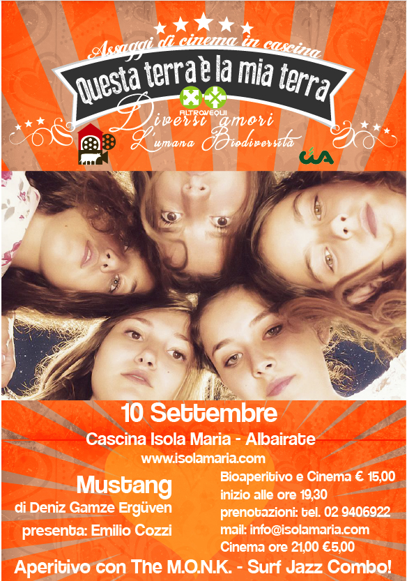 10 settembre: ultimo film per Cinema in Cascina