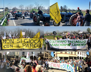 Agricoltori, comitati, ambientalisti:  insieme contro la superstrada Vigevano – Malpensa