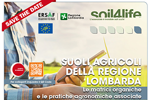 27 settembre: Suoli agricoli della Regione Lombarda. Le matrici organiche e le pratiche agronomiche associate”